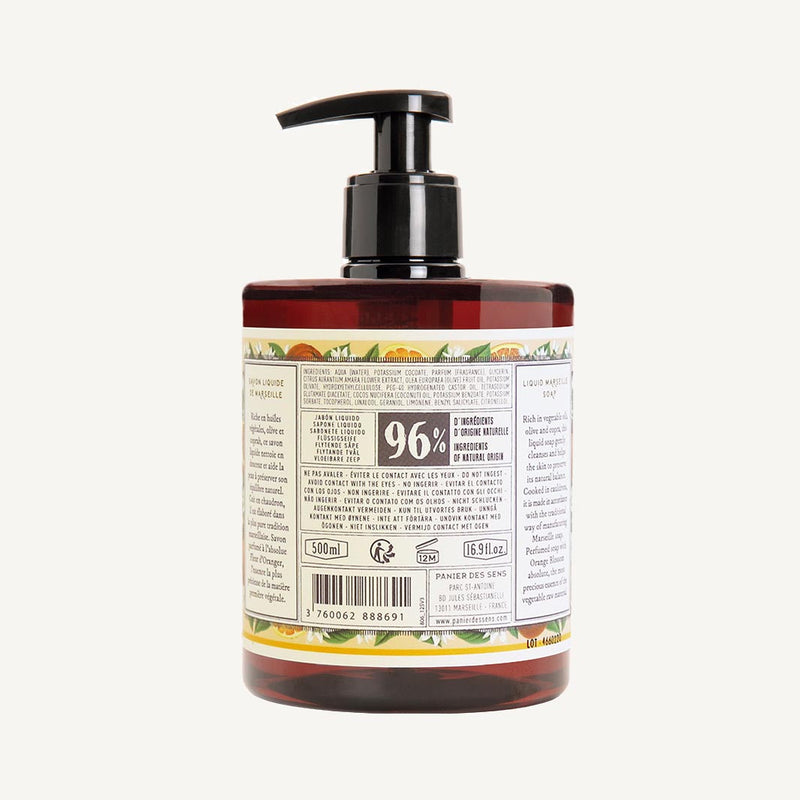 Jabón Líquido de Marsella Orange Blossom 500ml