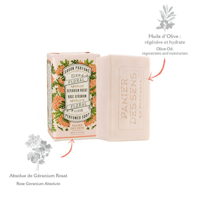 Jabón Perfumado Rose Geranium 150gr